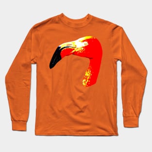 Psyco Flamingo Long Sleeve T-Shirt